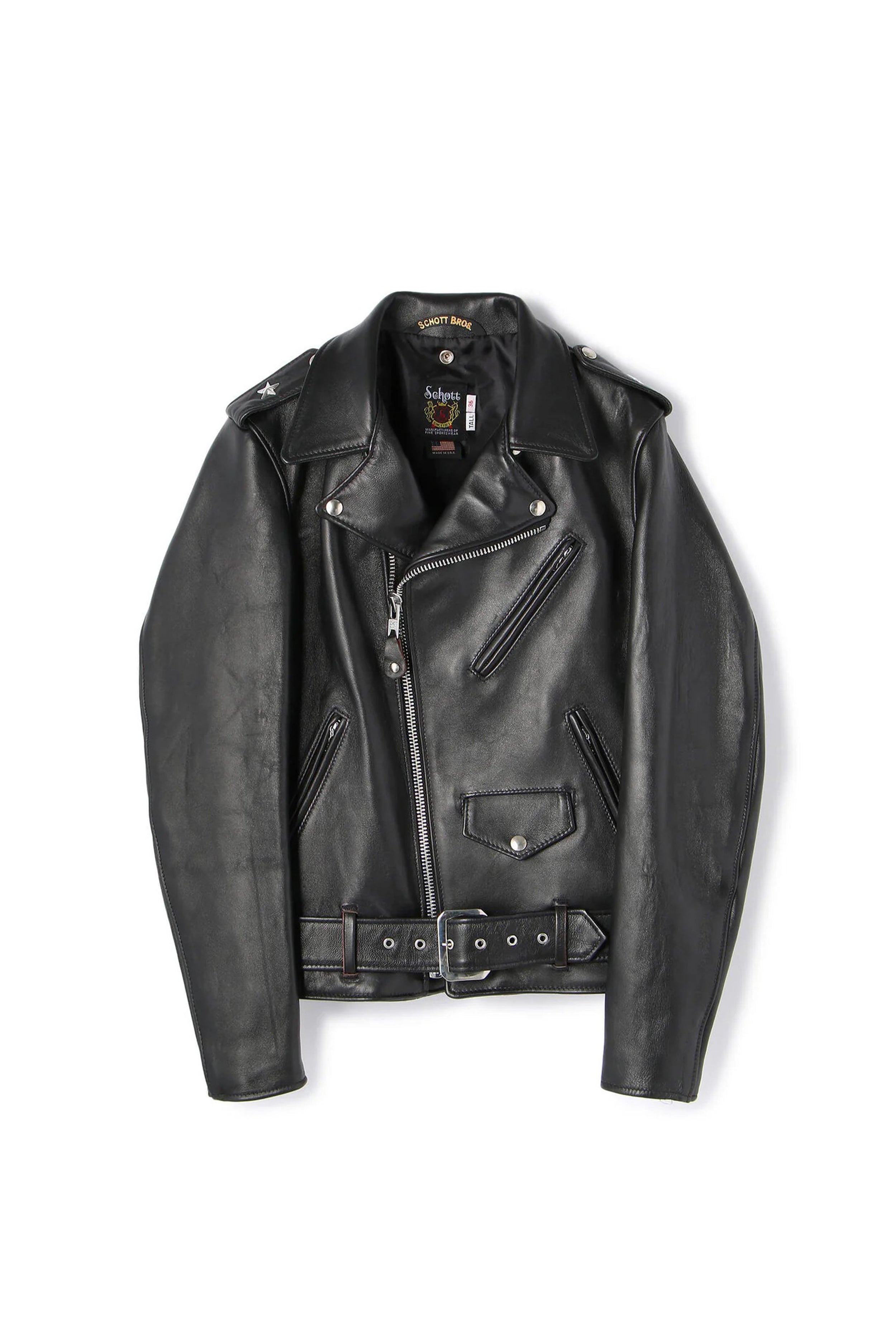 ※ウメ吉【美品】Schott No.3111028 ゴートレザー ブラック Amazon | Schott ショット #3111028 ゴート スウィングトップ