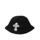 3D cross knit hat