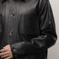 LAMB LEATHER COVERALL JACKET
