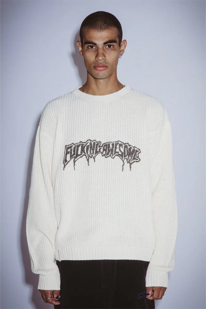 Drip Logo Sweater – elephants