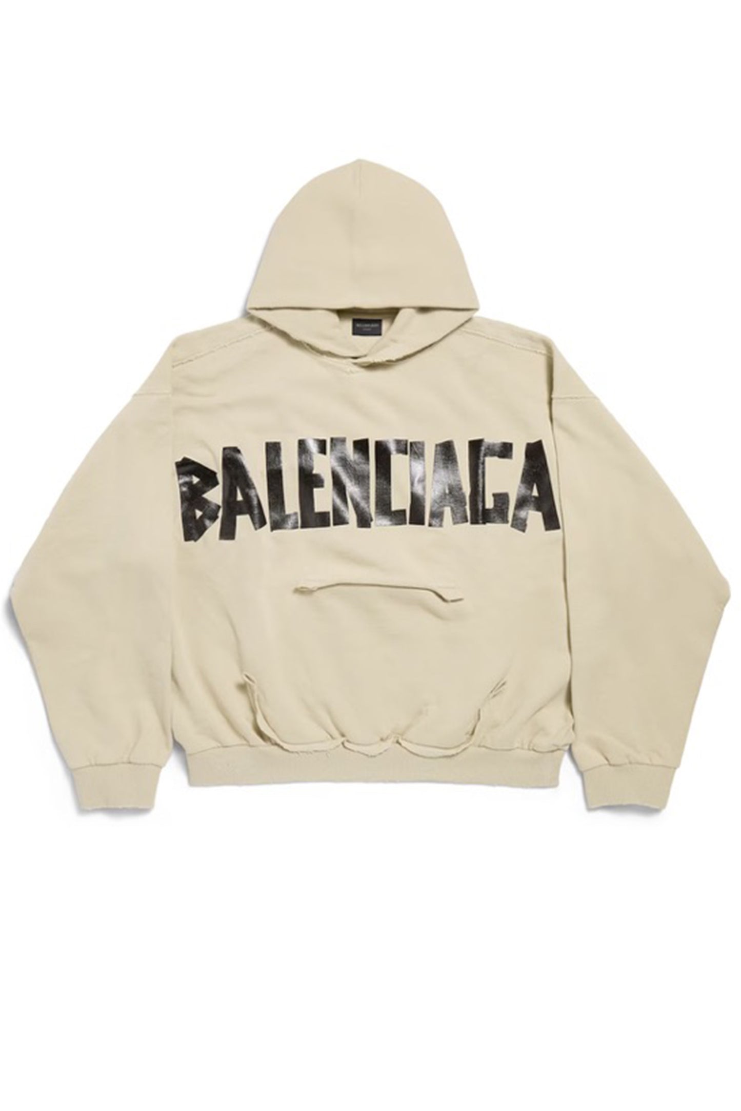 Ripped Pocket Hoodie