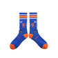 SOCKS/SINNER/BLUE+ORANGE+WHI