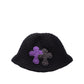 3D cross knit hat