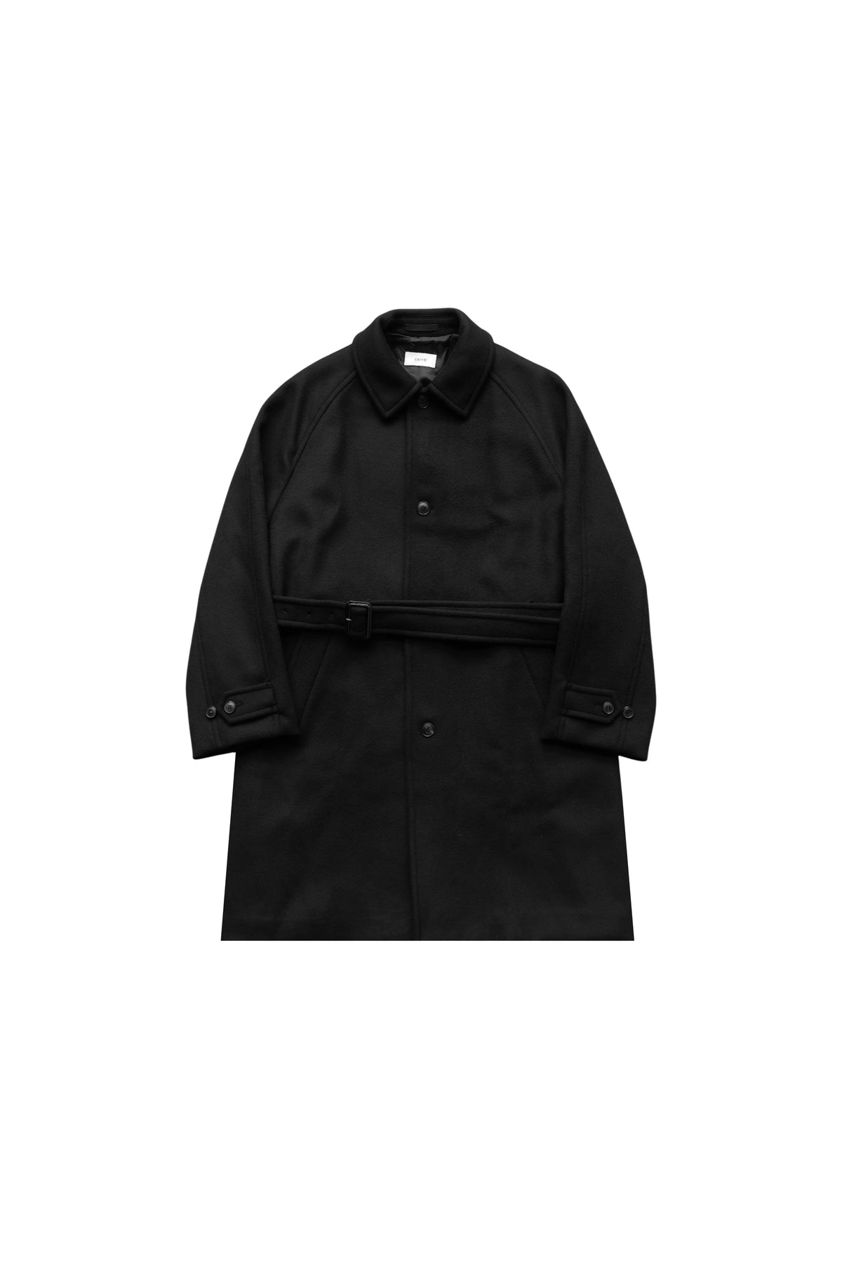 WOOL RAGLAN OVER COAT 