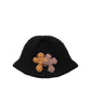 3D cross knit hat