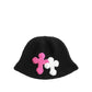 3D cross knit hat