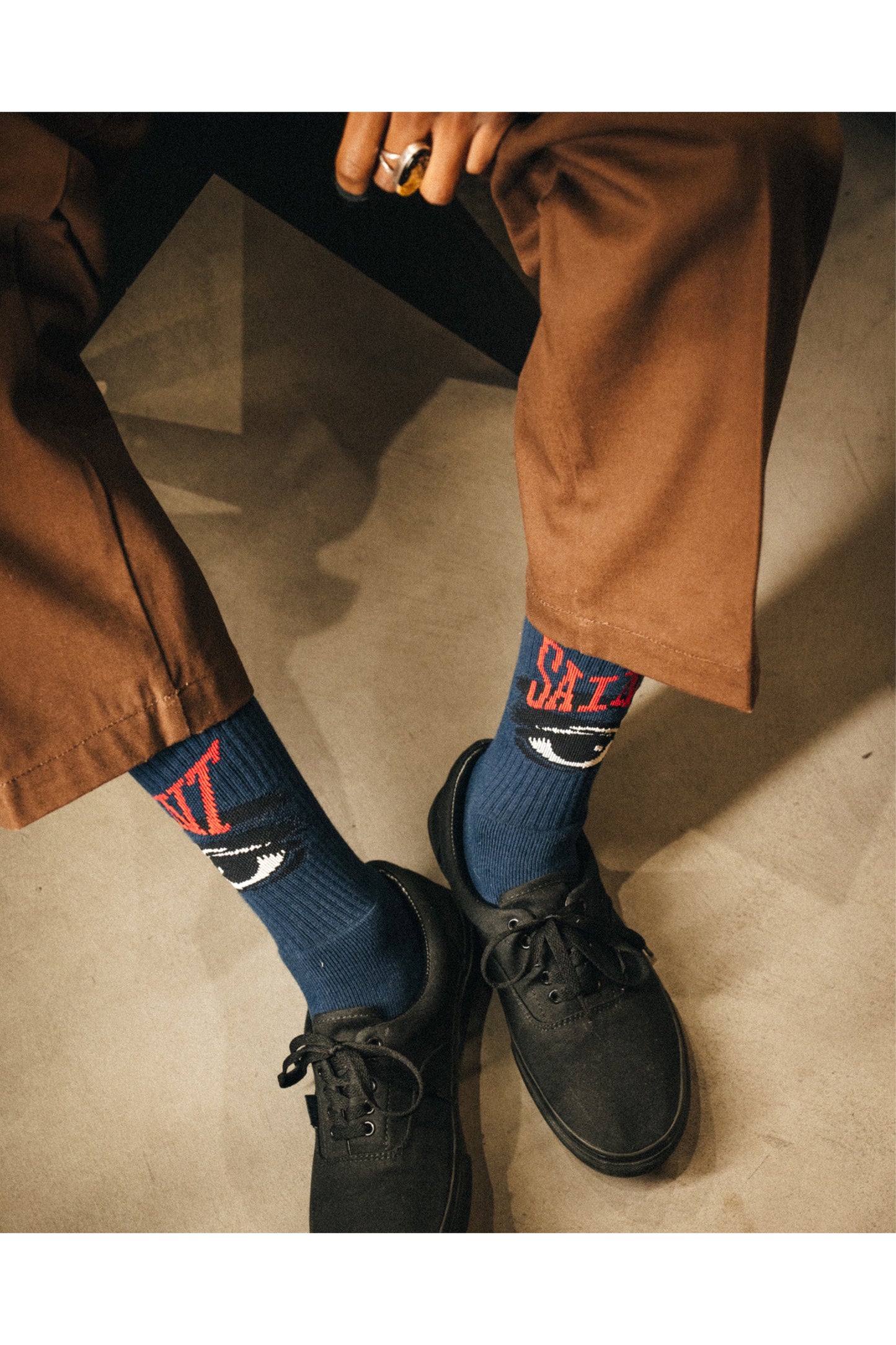 SOCKS/EYE/NAVY