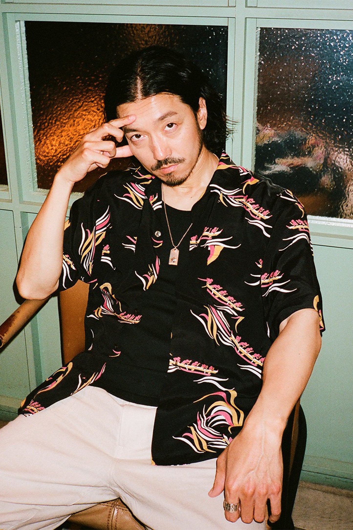 x PJ BOAT RAYON SHIRT