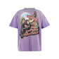 BAPE_SS T-SHIRT/HOUSE/PURPLE