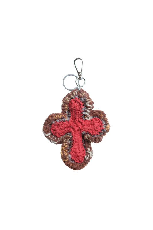 Knit keychain