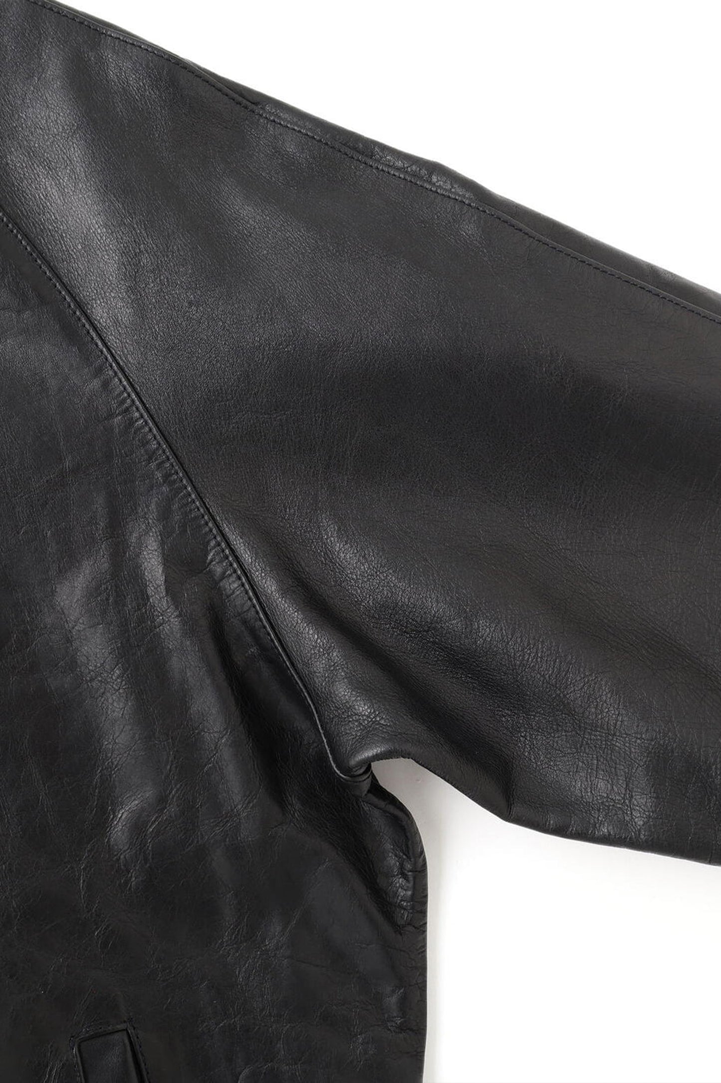 LEATHER COACH JACKET