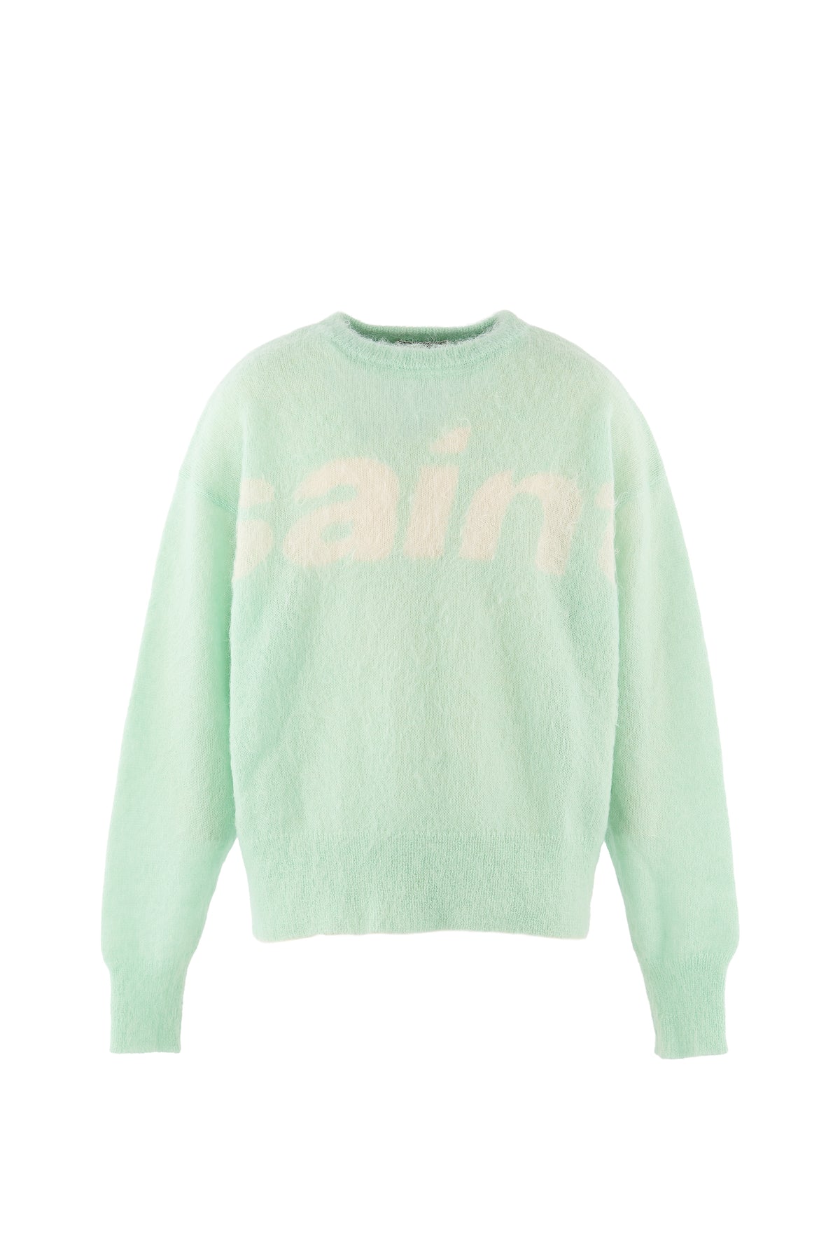 MOHAIR CREW KNIT/SAINT/GREEN