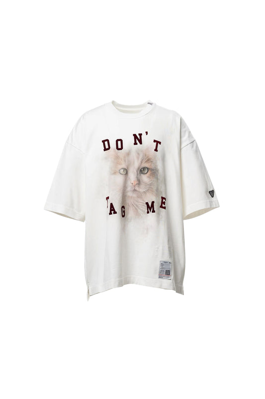 CAT PRINTED TEE