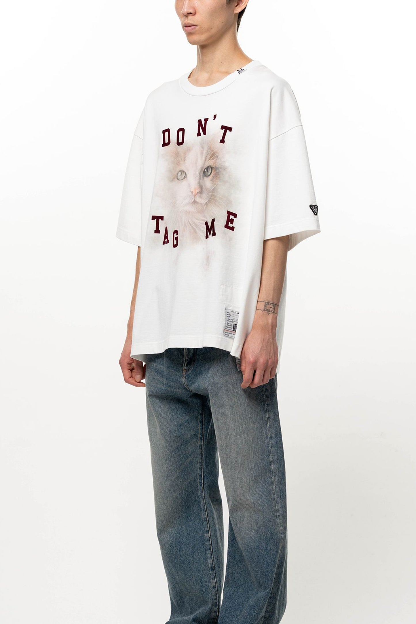 CAT PRINTED TEE