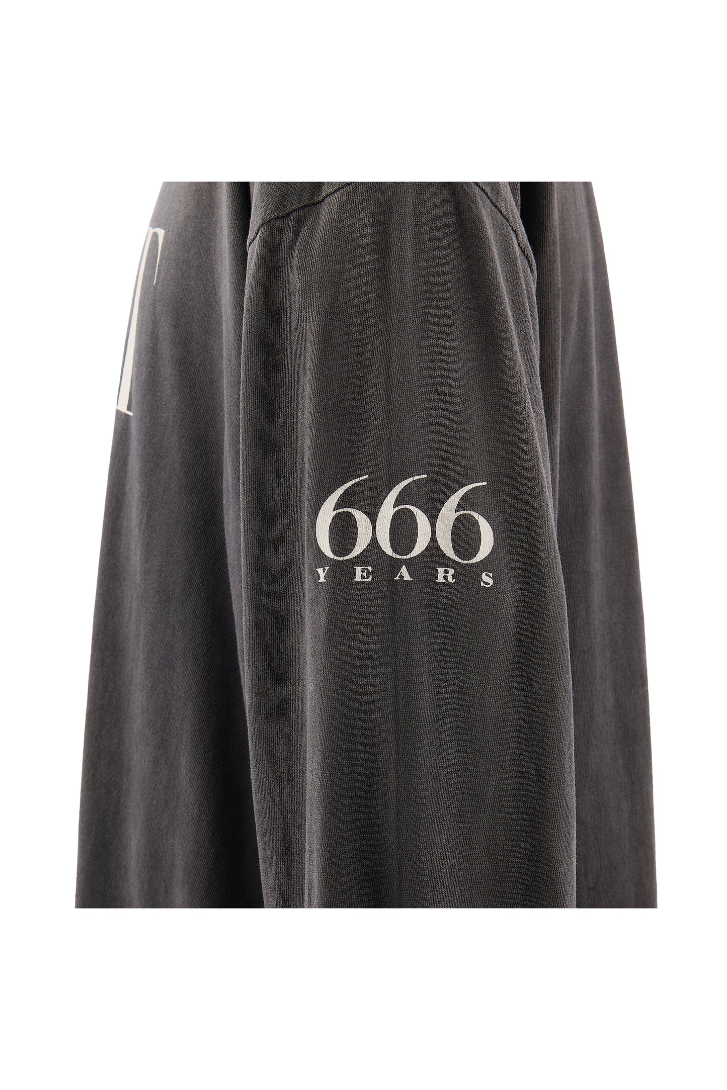 LS T-SHIRT/SAINT 666/BLACK