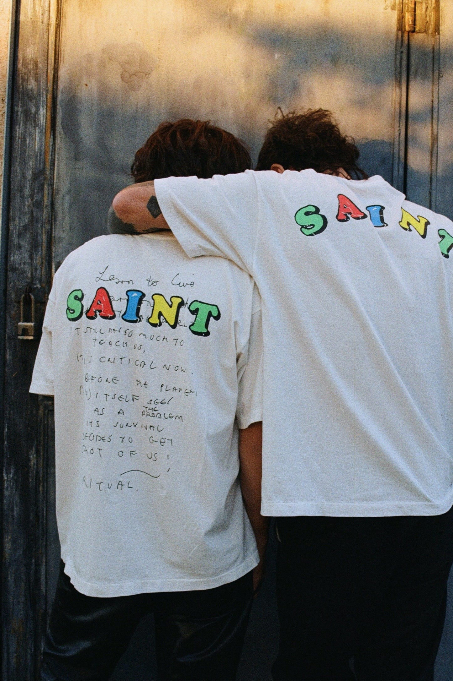 JR_SS T-SHIRT/MASK/WHITE