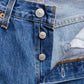 3D cross knit Denim