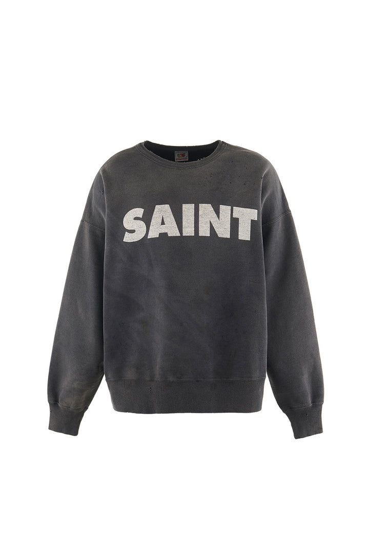 新品 SAINT MICHAEL CREW SWT IT'S SAINT XL Saint Mxxxxxx /CREW SWT/SAINT/BLACK – elephants