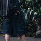 DOUBLE KNEE SHORTS/RIGID/BLU
