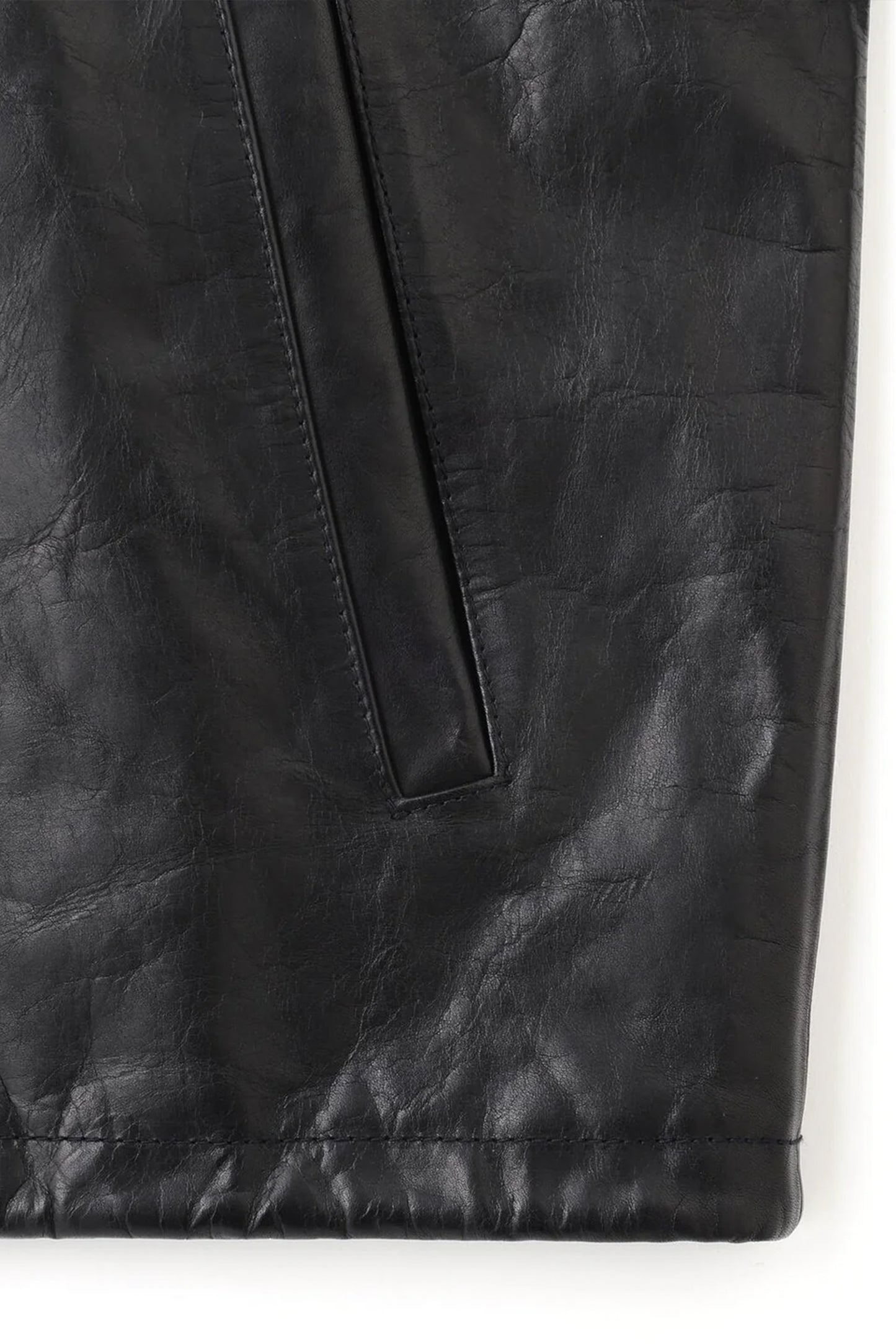 LEATHER COACH JACKET