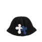 3D cross knit hat