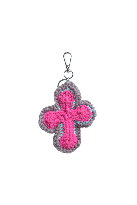 Knit keychain