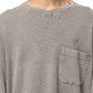 BLEACHED LONG SLEEVE