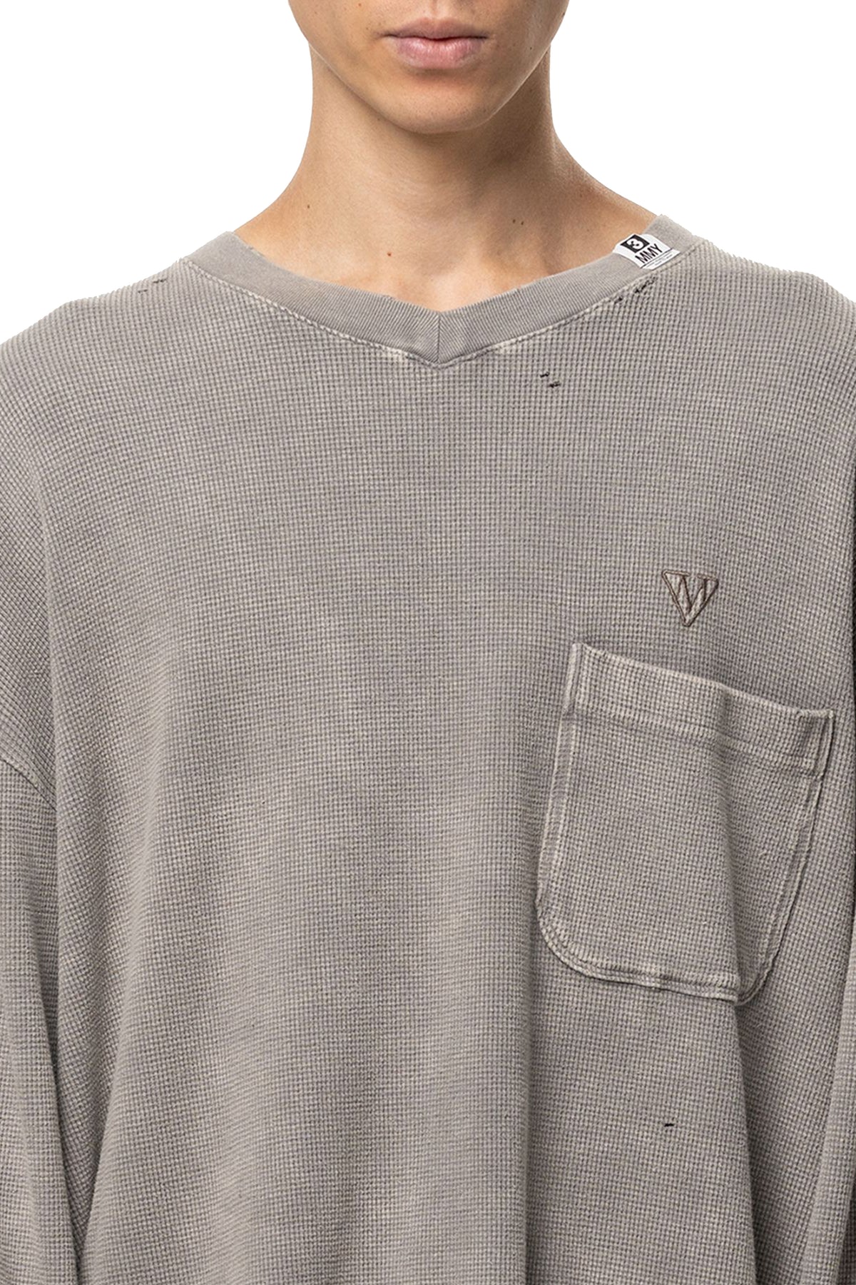 BLEACHED LONG SLEEVE
