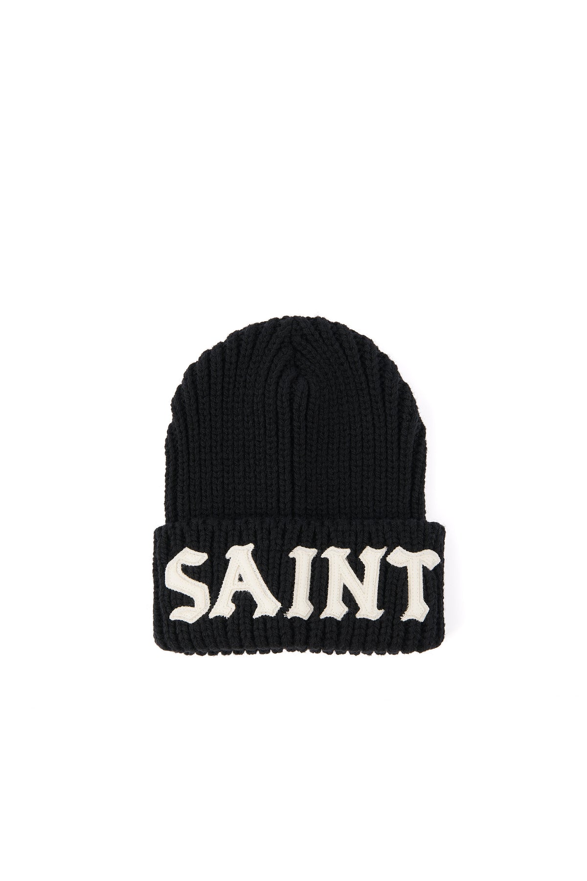 KNIT CAP/SAINT/BLACK