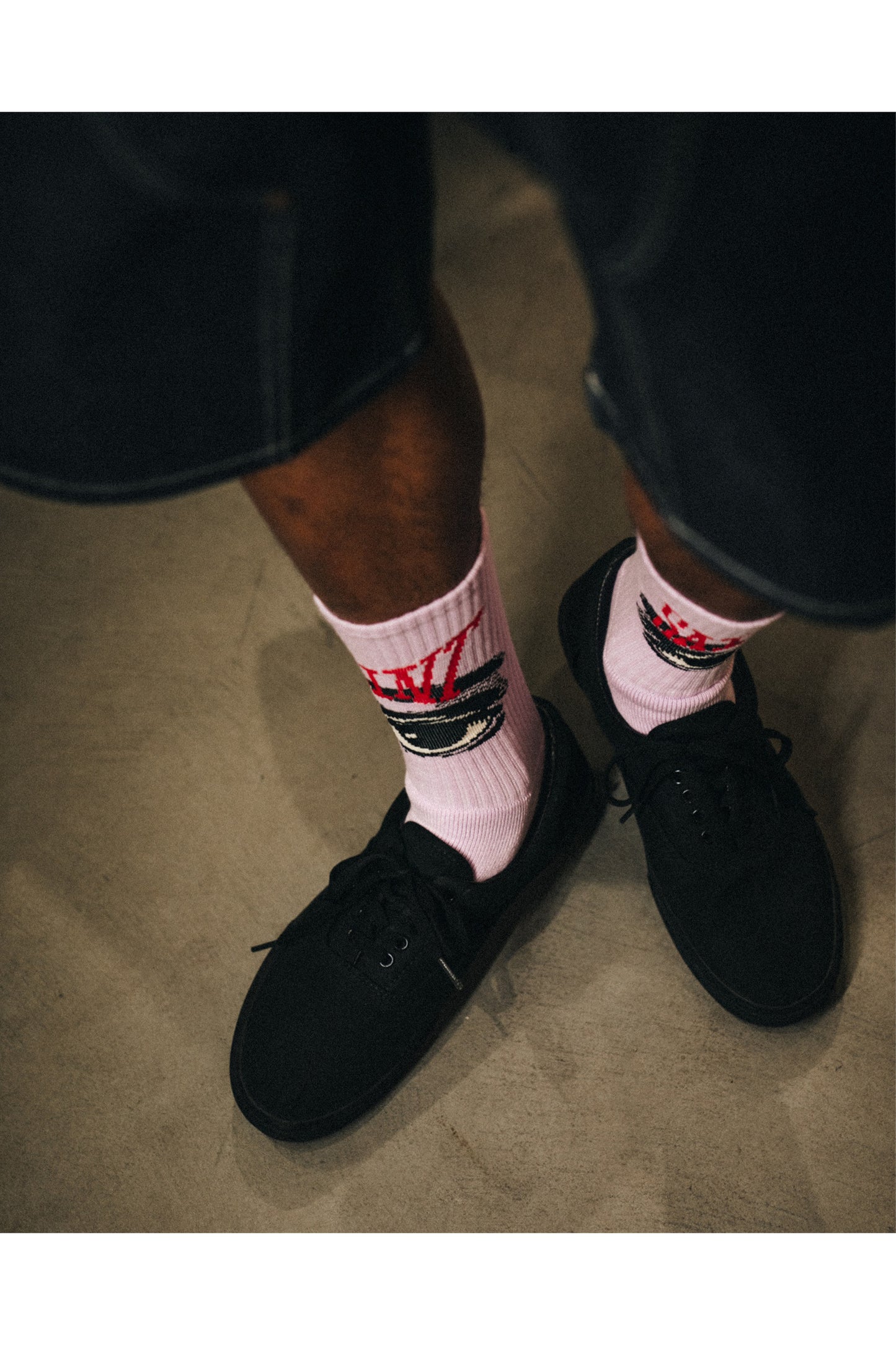 SOCKS/EYE/LAVENDER