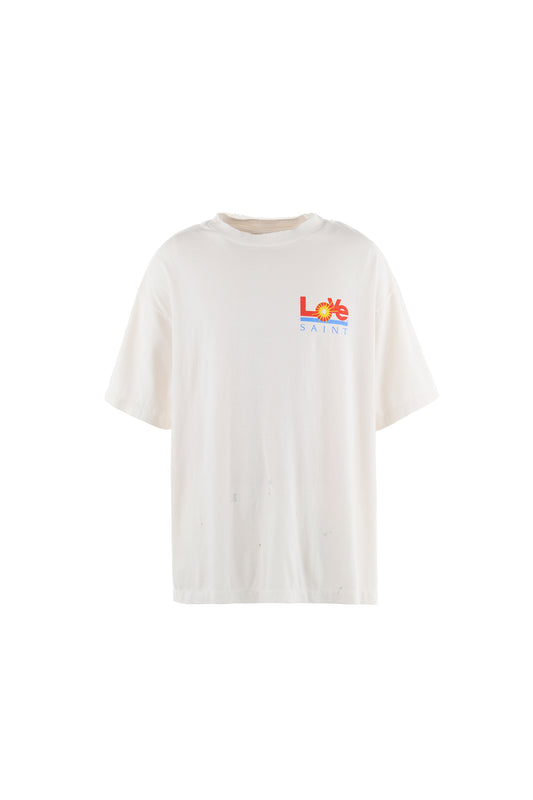 SS TEE/LOVE/WHITE