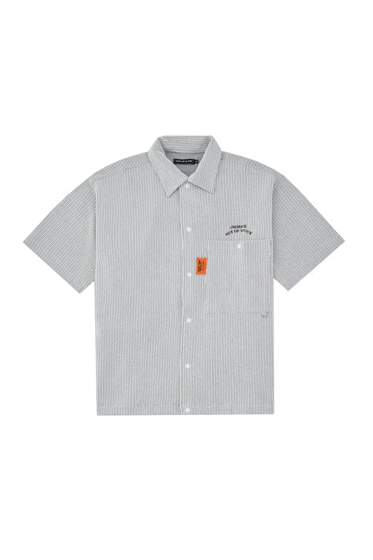 FRILL STRIPES S/S SHIRT