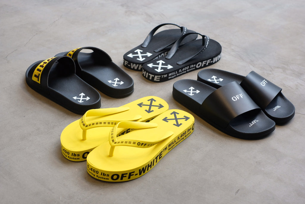 Off-White – Slider & Sandal – elephants