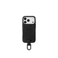 iPhone カラビナレザーケース【17. 16. 15】/ Black