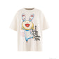 SS T-SHIRT/KIKI/WHITE
