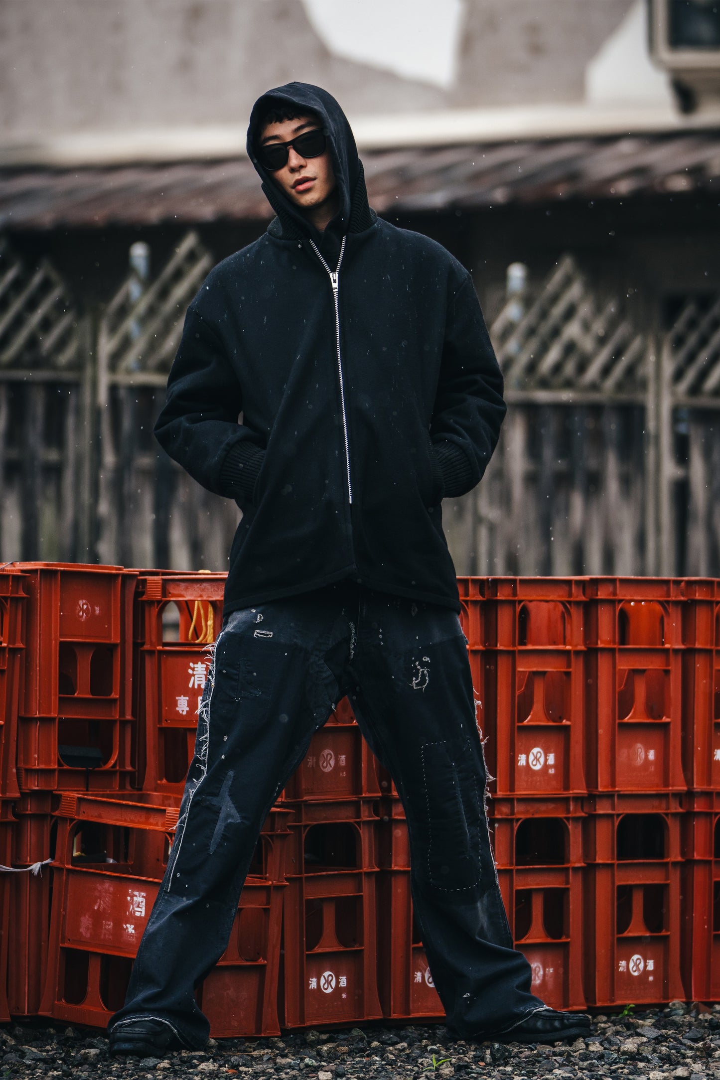 PHARAOS JACKET/ SAINT/BLACK