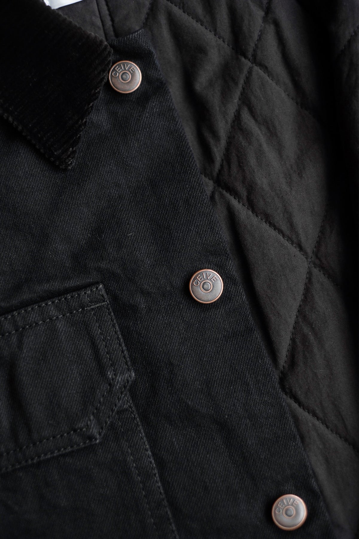 PADDED DENIM COVERALLS