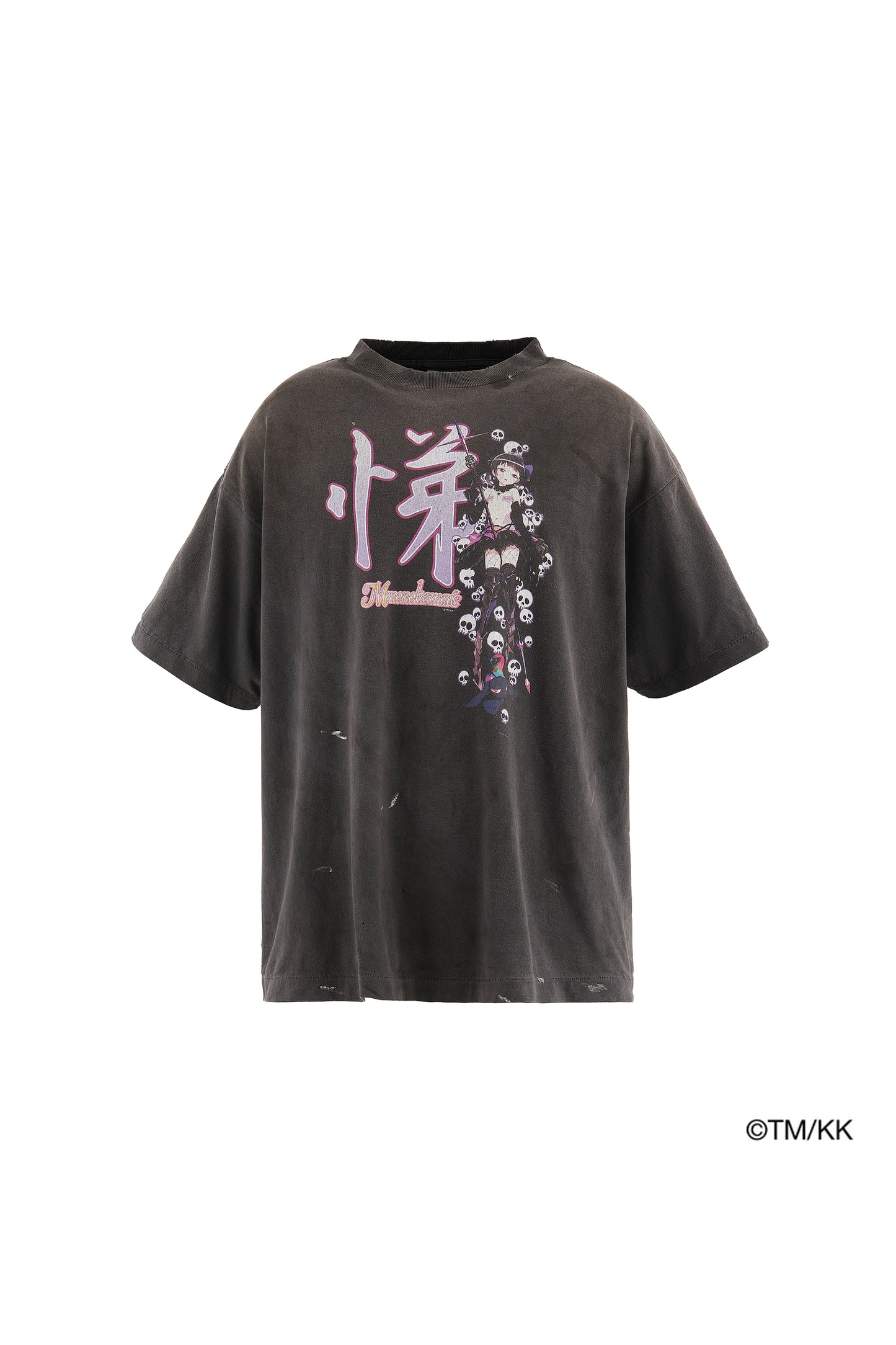 SS T-SHIRT/悌/BLACK