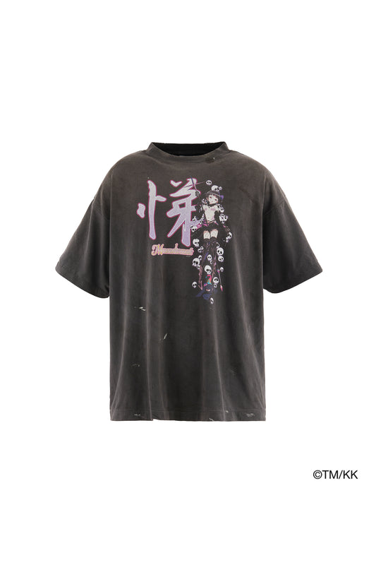 SS T-SHIRT/悌/BLACK