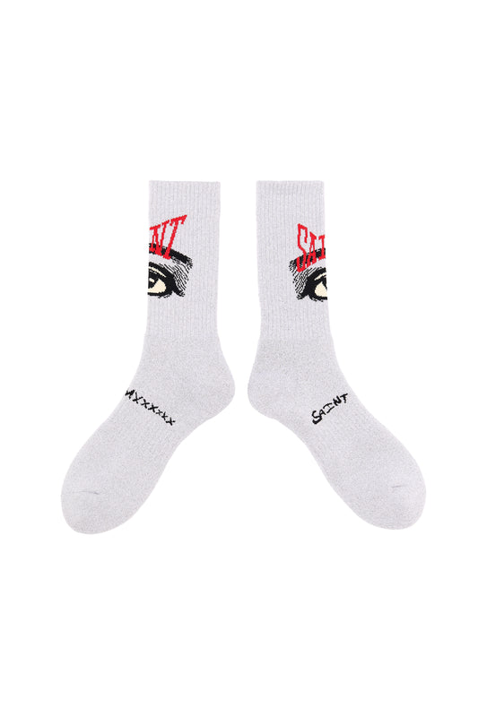 SOCKS/EYE/GRAY