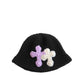 3D cross knit hat