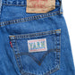 3D cross knit Denim