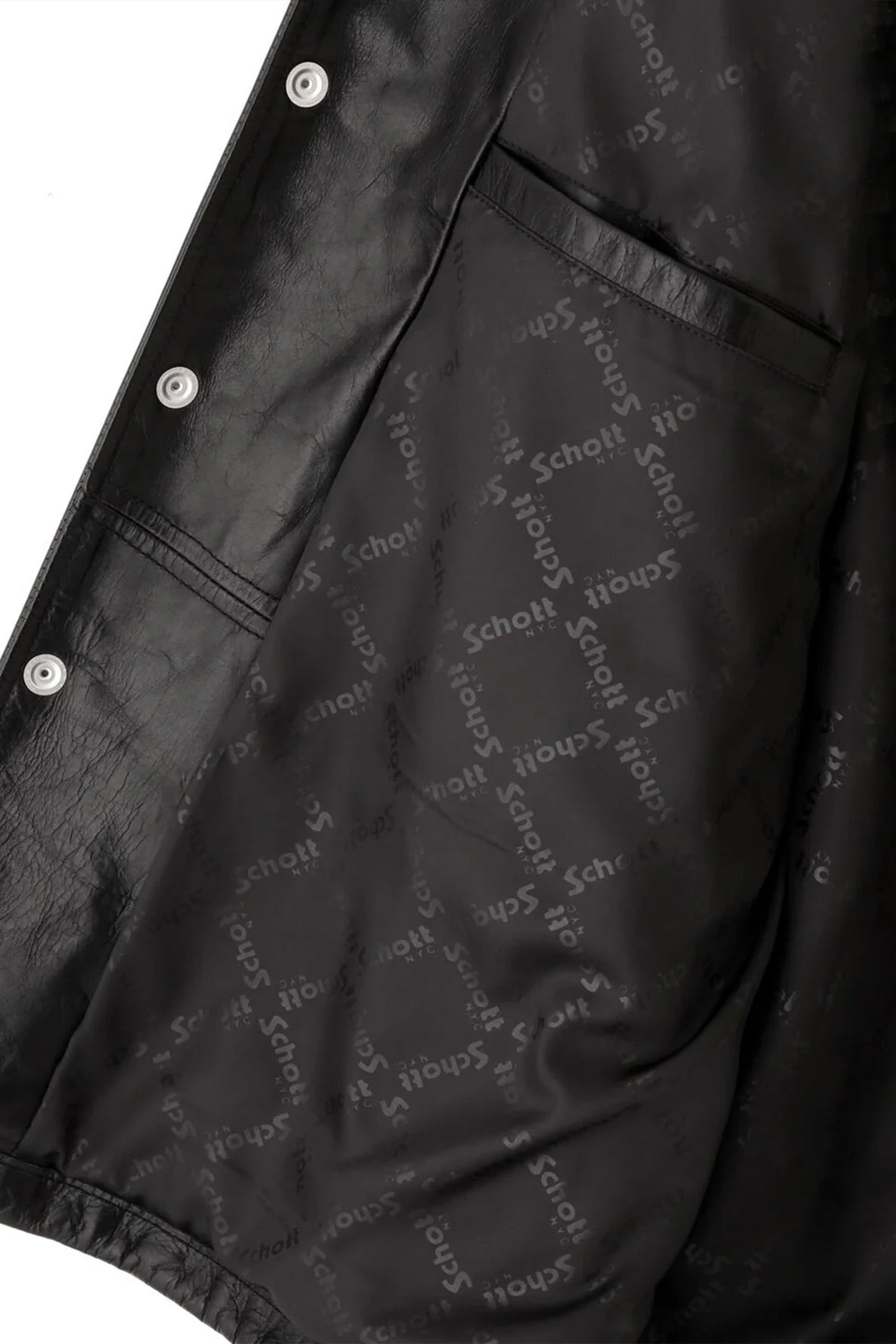 LEATHER COACH JACKET