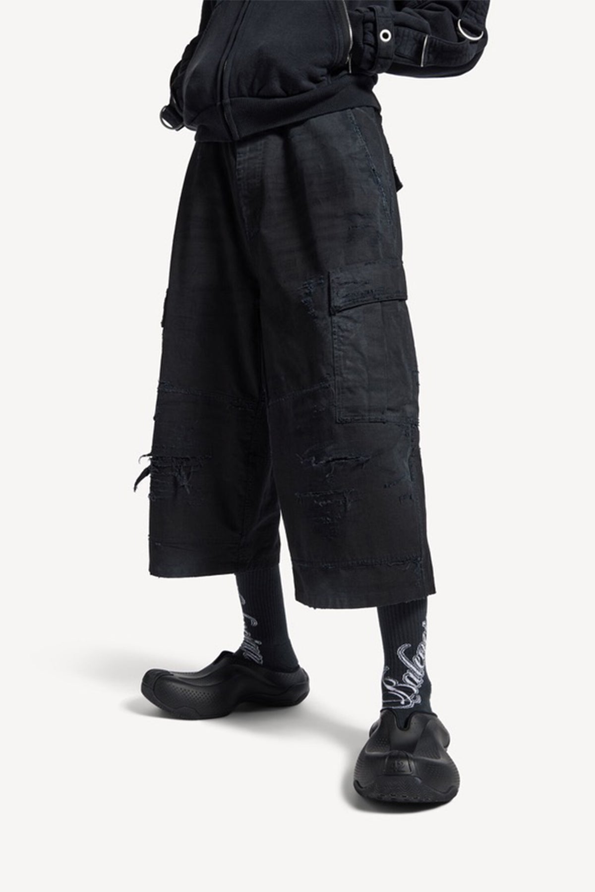 Cropped Cargo Pants