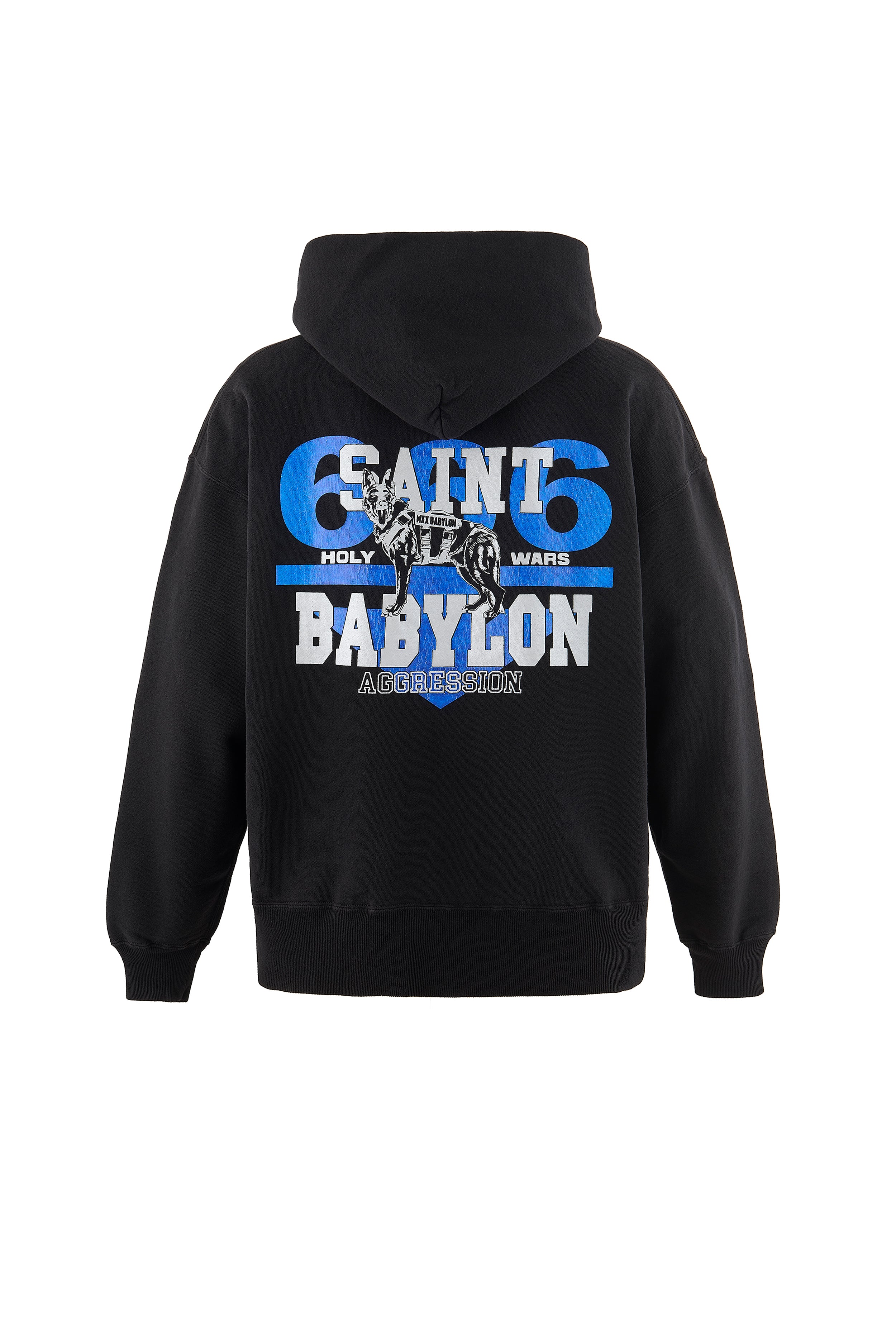 セントマイケル25AW新作BABYLONコラボ SAINT BABYLON XL Saint Mxxxxxx (セントマイケル) /BBLN_HOODIE/ SAINT BABYLON/BLK