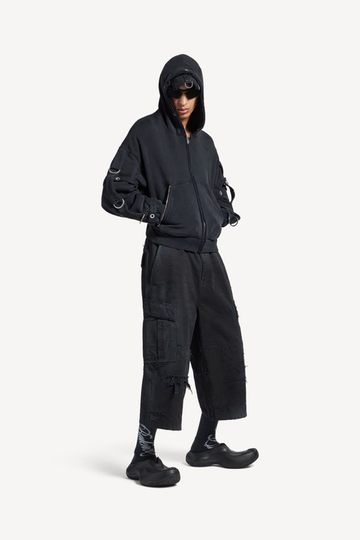 Cropped Cargo Pants