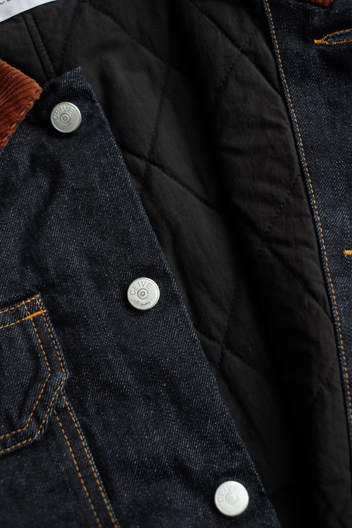 PADDED DENIM COVERALLS