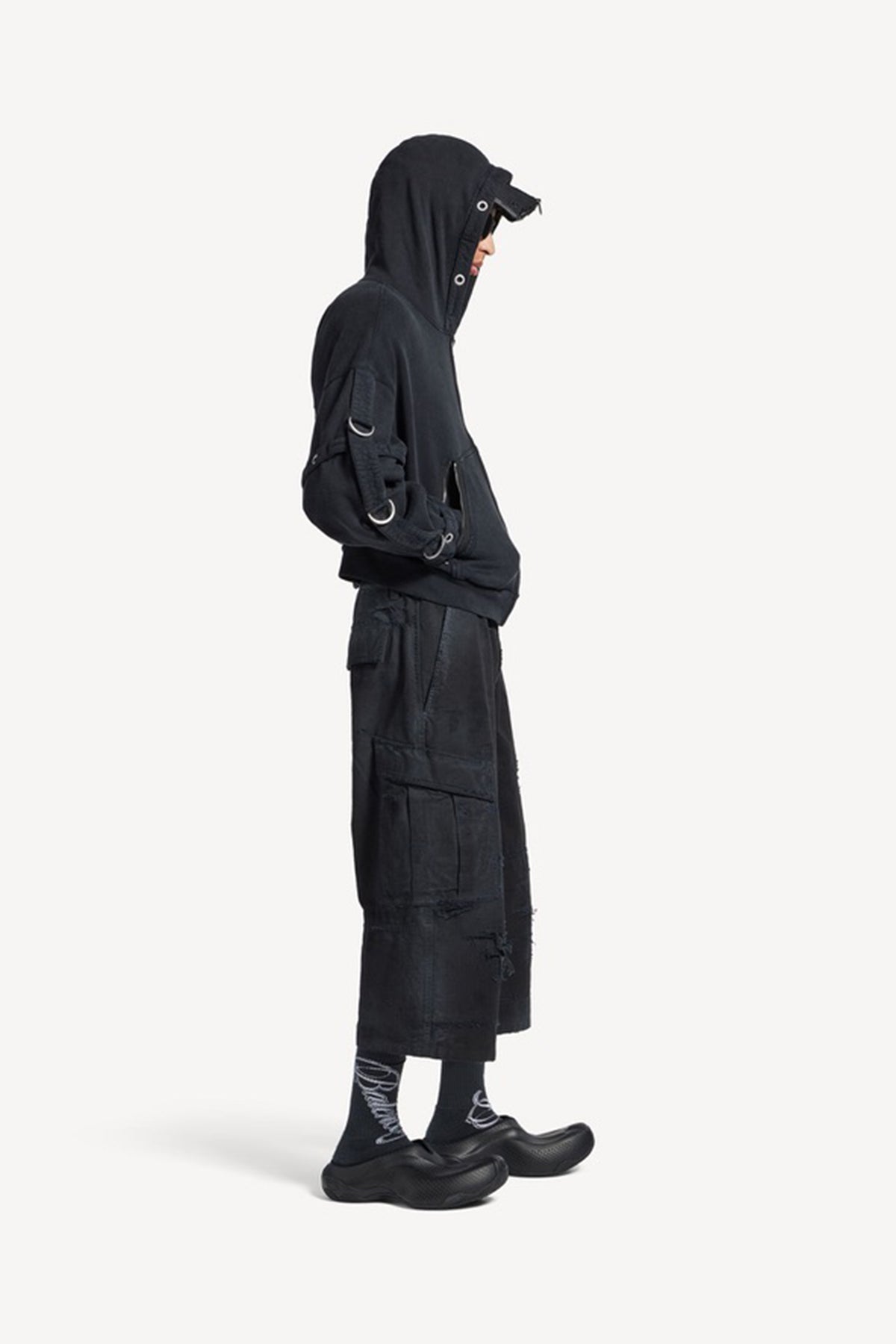 Cropped Cargo Pants