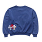3D cross knit sweat