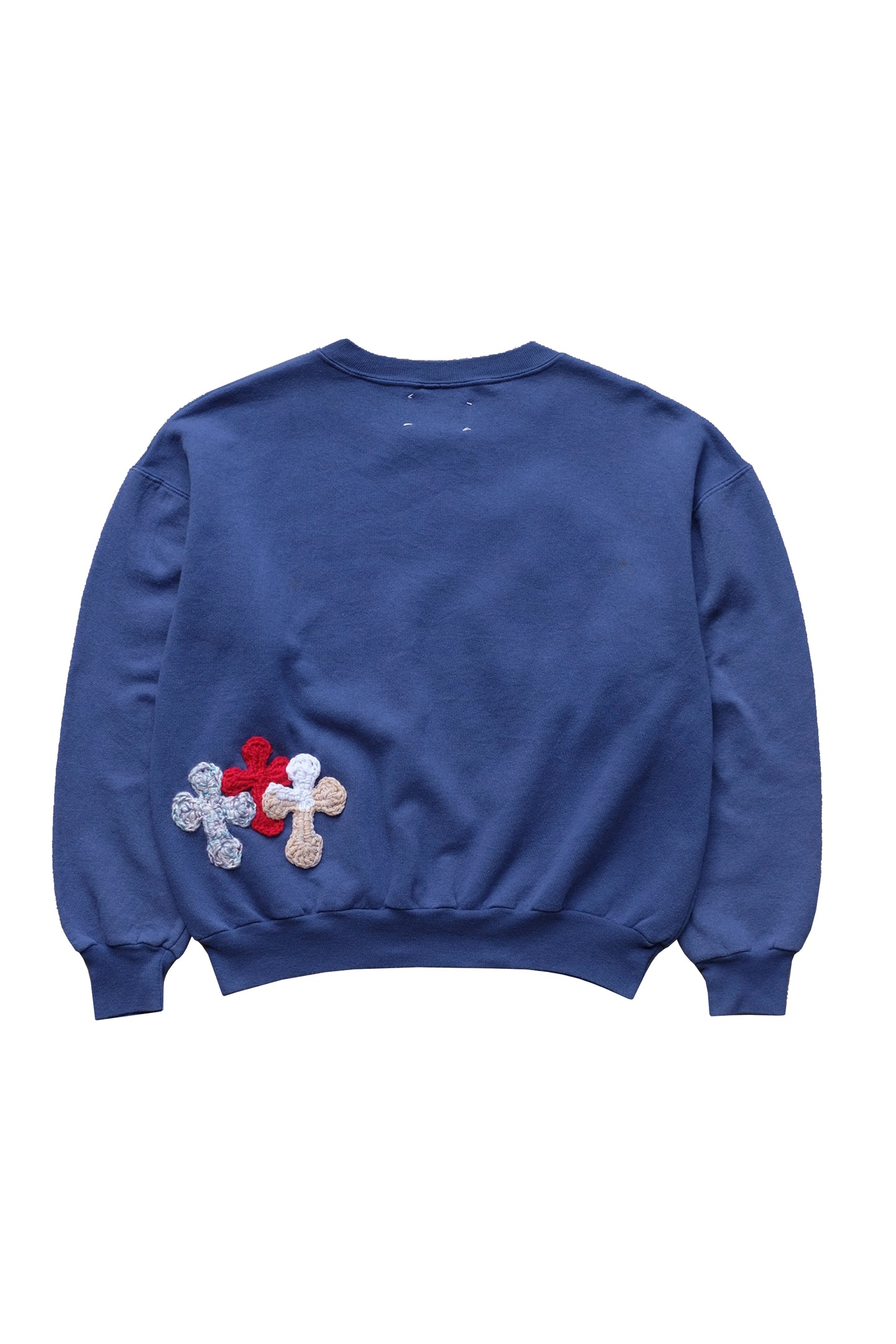 3D cross knit sweat